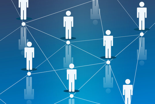 Połączenie on line. Wsp&oacute;łczesna komunikacja.