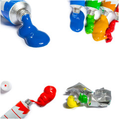 Paint in tubes