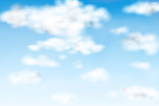 Realistic sky and clouds