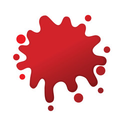 Blood splash vector