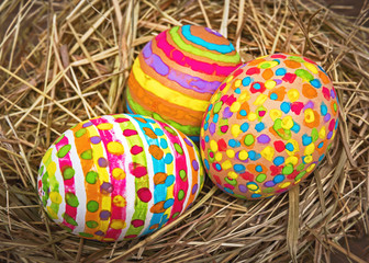 Bunte Ostereier