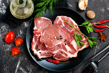 raw meat