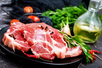 raw meat