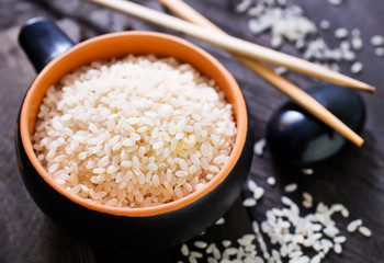raw rice