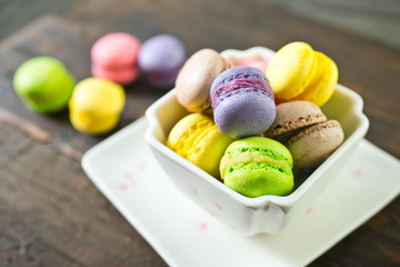 color macaroons