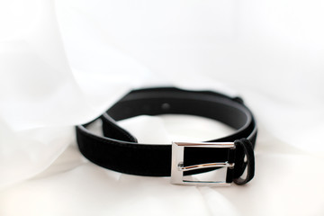 Black belt isolated