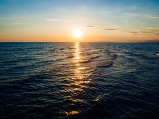 Obraz premium Beach at sunset