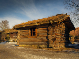 Wooden houses, folk museum