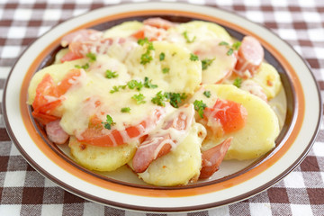 おいしそうなポテトグラタン