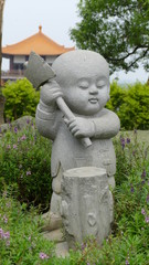 Buddha statues at Fo Guang Shan Monastery