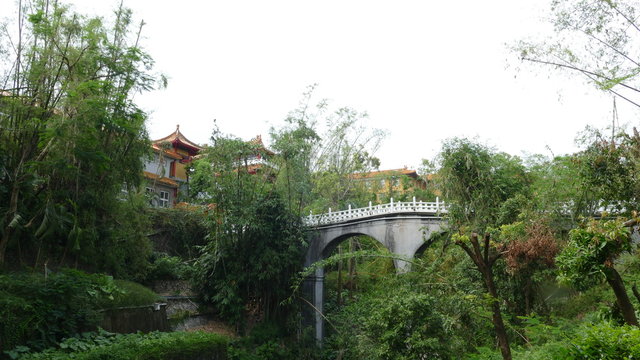 Old bridge at Fo Guang Shan Monastery