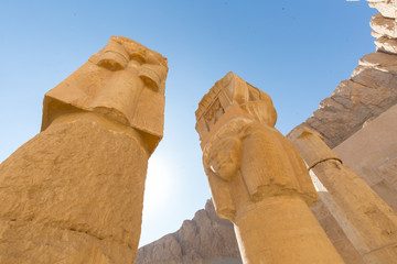 Egypt - Luxor - hatshepsut temple column