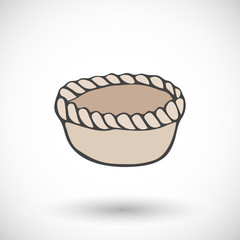 Basket icon. Vector illustration