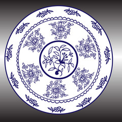 Pottery hand drawing vector ,porcelain