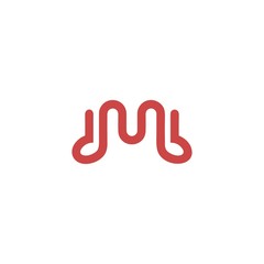 M music logo