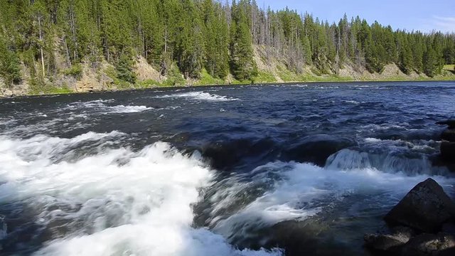 LeHardys rapids on the Yellowstone River, in Wyoming.