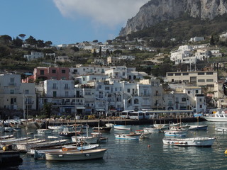 Fototapeta na wymiar Isola di Capri - Marina Grande
