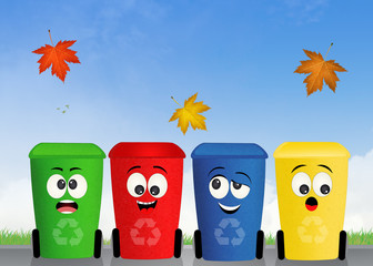 bins for recycle