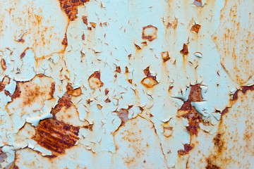 Rust on Metal with high resolution texture and background