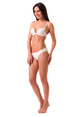 Fototapeta premium Beautiful girl in lingerie