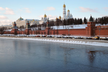 Fototapeta premium Moscow Kremlin. UNESCO world heritage site.