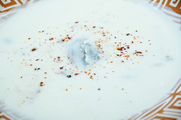 Turkish mushroom soup