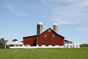 Fototapeta na wymiar Amish farm in Lancaster, PA