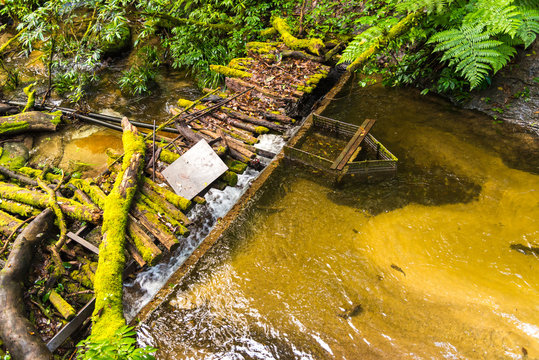 Mae Pan Waterfall in Doi Inthanon Nation Park, Chiang Mai, Thail