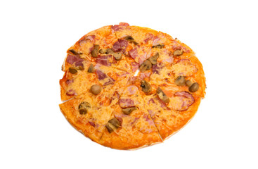 Pizza isolated