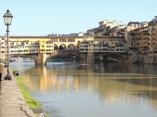 Obraz premium Firenze - Ponte Vecchio sull' Arno