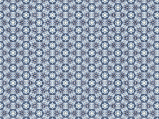 Delicate blue and white pattern with stars