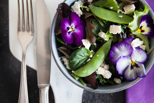 Vegetarian Sugar Snap Pea Salad