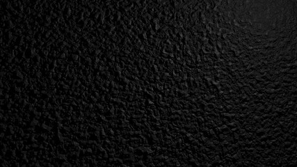 Black wall texture. Digital illustration with place for inscription. 3d render. Background. 