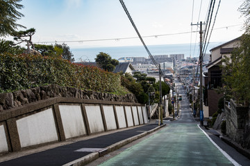 神戸・垂水の坂道