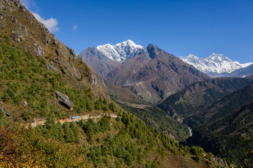 Trekking in Nepal, Himalayas