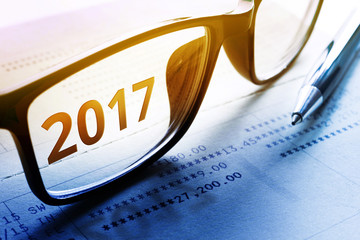 2017 word on glasses.For business and financial,investment