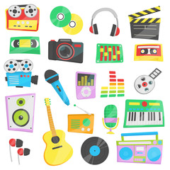 Music, audio, video devices and appliances