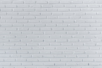 White brick wall background and textured