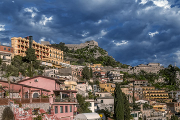 Fototapeta premium Taormina, Messina, Sicily, Italy