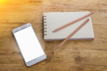 Mobile device used for business planning and new corporate strat