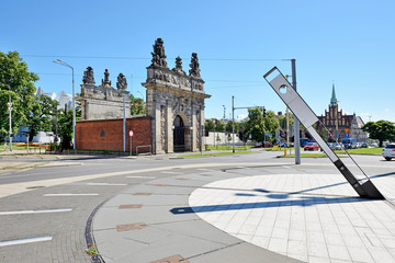Brama Królewska, Szczecin - obrazy, fototapety, plakaty