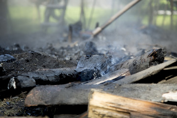 Holzkohle