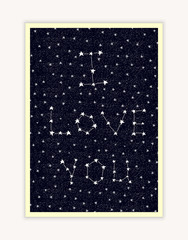 I love you, night sky, constellation lettering, Happy Valentines Day