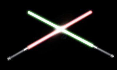 two light saber