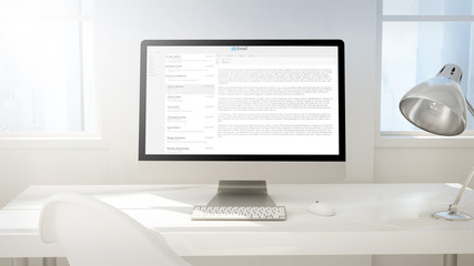 workspace mail client computer