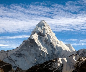 View of Ama Dablam on the way to Everest Base Camp