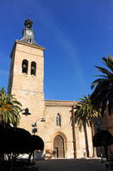 Fototapeta na wymiar Iglesia gótica de San Pedro en Ciudad Real, España