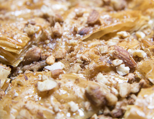 Baklava up close