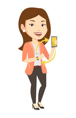 Synchronization between smartwatch and smartphone.