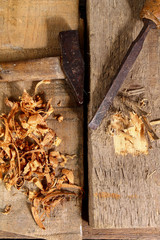 Wood work - plywood - wood plane